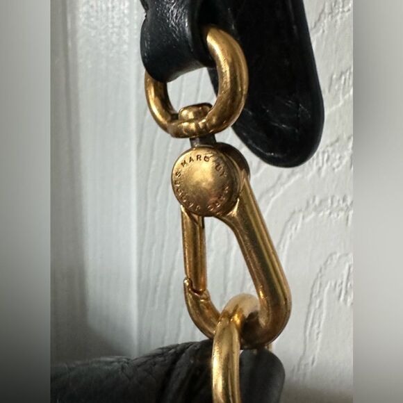 Marc By Marc Jacobs Pebble Black Leather Natasha Q Crossbody Bag Purse - Picture 15 of 15